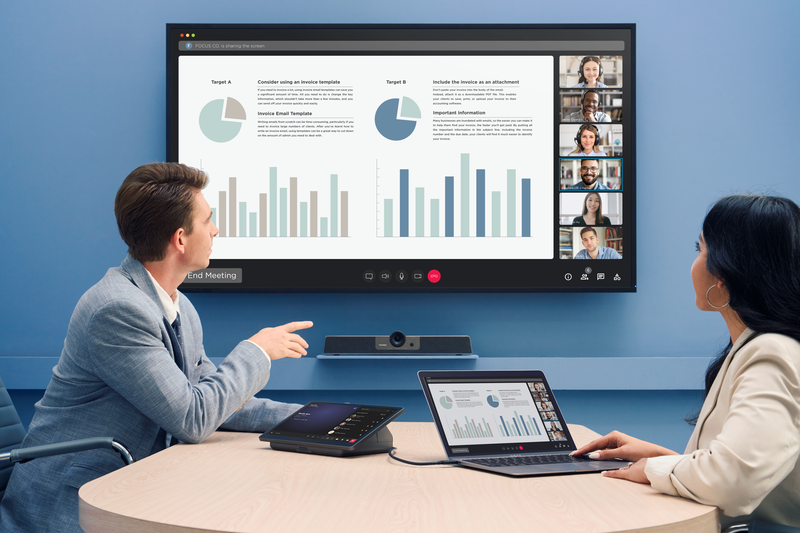 So sánh màn hình phòng họp